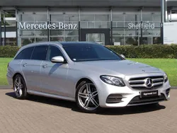 Silver Used 2018 Mercedes E220 AMG Line Premium Plus Estate | £16,985 (A bit pricey)