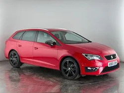 Red Used 2015 Seat Leon FR Estate | £10,050 (Fair price)