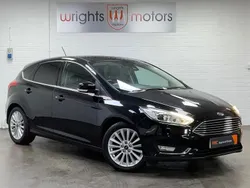 Black Used 2018 Ford Focus Titanium X Hatchback | £8,495 (Good price)