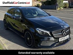 Black Used 2015 Mercedes A180 AMG line Hatchback | £9,995 (A bit pricey)