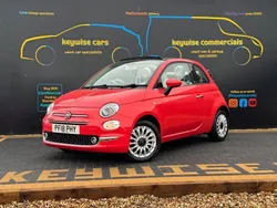 Pink Used 2018 Fiat 500C Lounge Cabriolet | £8,690 (Fair price)