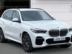White Used 2022 BMW X5 M Sport SUV | £43,800 (Super price)