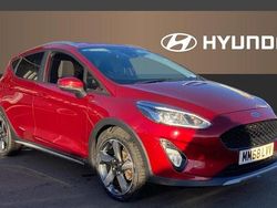 Red Used 2018 Ford Fiesta Active Hatchback | £7,475 (Fair price)