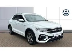 White Used 2022 VW T-Roc R-line SUV | £22,643 (Fair price)
