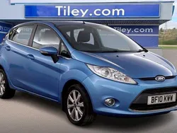Blue Used 2010 Ford Fiesta Zetec Hatchback | £4,790 (A bit pricey)
