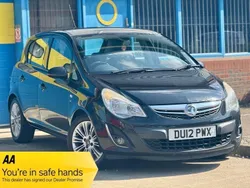 Black Used 2012 Vauxhall Corsa S Hatchback | £1,999 (Fair price)