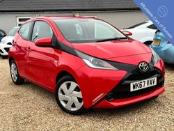 Red Used 2017 Toyota Aygo X-play Hatchback | £9,695 (Fair price)