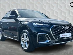 Black Used 2022 Audi Q5 S-Line SUV | £36,000 (Expensive)