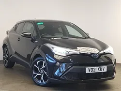 Black Used 2021 Toyota C-HR Design SUV | £21,498 (A bit pricey)
