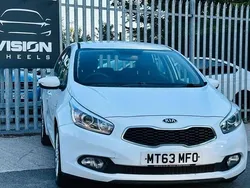 White Used 2013 Kia Ceed 2 Hatchback | £2,695 (Good price)