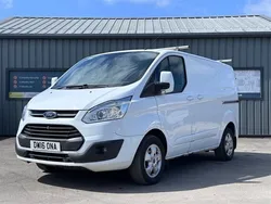 White Used 2016 Ford Transit Custom Limited Van | £8,940 (Good price)