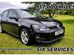 Black Used 2016 VW Golf VII Edition Hatchback | £11,995 (Fair price)