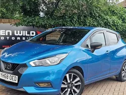 Blue Used 2018 Nissan Micra Acenta Limited Edition Hatchback | £7,990 (Fair price)
