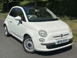White Used 2012 Fiat 500 Lounge Hatchback | £1,990 (Fair price)