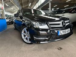Black Used 2015 Mercedes C180 Sport Edition Coupe | £10,495 (Good price)