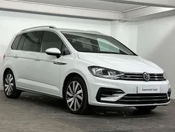 White Used 2020 VW Touran R-line MPV | £20,495 (Fair price)