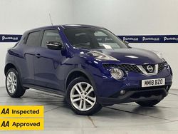 Blue Used 2018 Nissan Juke N-Connecta SUV | £6,979 (Fair price)