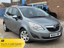 Silver Used 2011 Vauxhall Meriva MPV | £3,695 (Fair price)