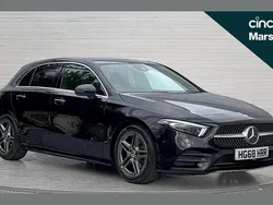Black Used 2019 Mercedes A180 AMG Line Premium Plus Hatchback | £17,429 (Fair price)