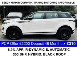 White Used 2021 Land Rover Range Rover evoque R-Dynamic Estate | £22,990 (Fair price)