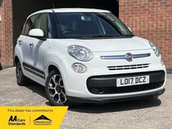 White Used 2017 Fiat 500L Pop Star MPV | £7,750 (Fair price)