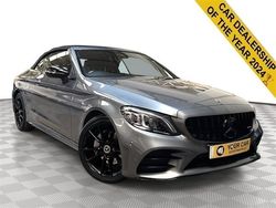 Grey Used 2021 Mercedes C200 AMG line Cabriolet | £23,445 (Fair price)