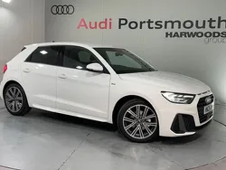 White Used 2025 Audi A1 Sportback S-Line Hatchback | £21,690 (Good price)