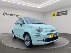 Green Used 2017 Fiat 500 Lounge Hatchback | £6,499 (Fair price)