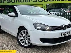 Used 2012 VW Golf VII SE Cabriolet | £3,650 (Fair price)