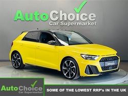 Yellow Used 2020 Audi A1 Sportback S-Line Hatchback | £17,985 (Fair price)
