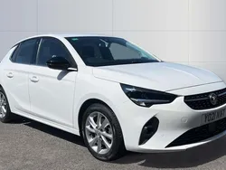 White Used 2021 Vauxhall Corsa Elite Hatchback | £12,404 (Fair price)