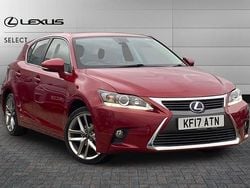 Mesa red Used 2017 Lexus CT200h Executive Line Hatchback | £14,395 (Fair price)