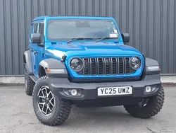 Pearl coat hydro blue New 2025 Jeep Wrangler Rubicon SUV | £56,998 (Fair price)