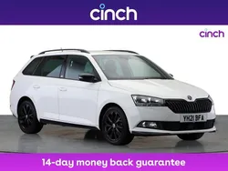 White Used 2021 Skoda Fabia Monte Carlo Estate | £14,789 (A bit pricey)