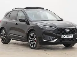 Black Used 2024 Ford Kuga ST-Line X SUV | £29,699 (Expensive)