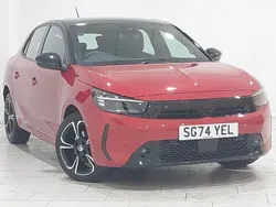 Red Used 2024 Vauxhall Corsa Hatchback | £15,998 (Fair price)