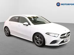 White Used 2020 Mercedes A200 AMG line Hatchback | £17,449 (Fair price)