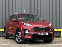 Red Used 2020 Kia Sportage 2 SUV | £14,295 (Fair price)