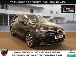 Black Used 2018 VW Tiguan R-line SUV | £18,240 (Fair price)