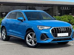 Blue Used 2021 Audi Q3 S-Line SUV | £24,980 (Good price)