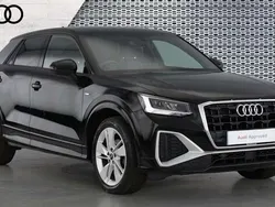 Myth black metallic Used 2021 Audi Q2 S-Line SUV | £23,087