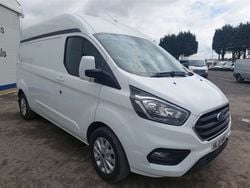 White Used 2021 Ford Transit Custom Limited Van | £16,788 (A bit pricey)