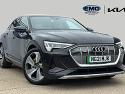 Black Used 2021 Audi e-tron Sportback S-Line SUV | £17,295 (Super price)