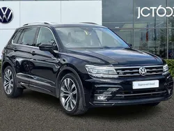 Black Used 2017 VW Tiguan R-line SUV | £19,008 (Fair price)