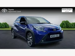 Blue Used 2022 Toyota Aygo Hatchback | £12,216 (Fair price)