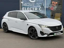 White Used 2024 Peugeot e-308 GTi Hatchback | £26,995 (Expensive)