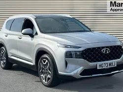 Silver Used 2023 Hyundai Santa Fe Ultimate SUV | £34,124 (Fair price)