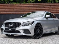 Silver Used 2019 Mercedes C220 AMG line Coupe | £18,990 (Fair price)