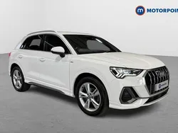 White Used 2019 Audi Q3 S-Line SUV | £22,499 (Fair price)
