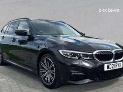 Black Used 2021 BMW 320 M Sport Estate | £25,990 (A bit pricey)